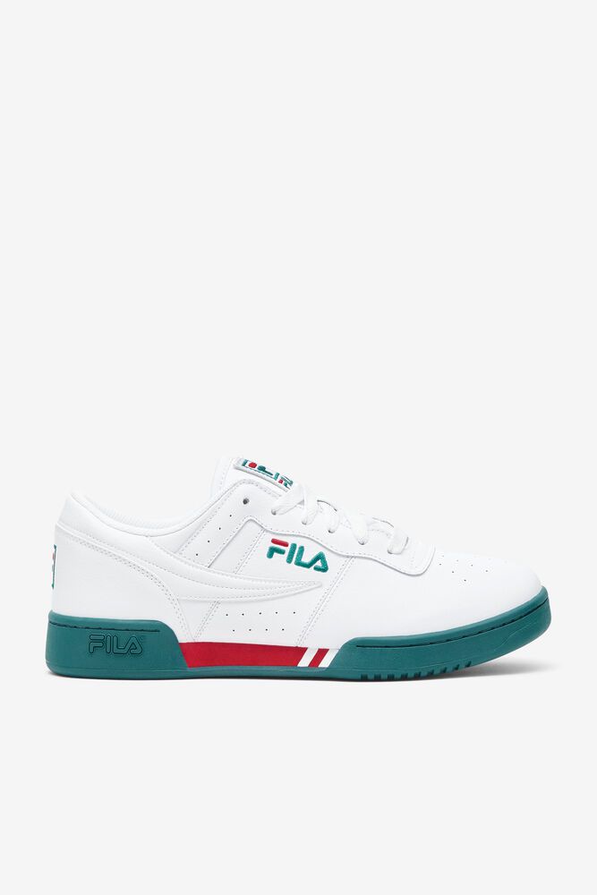 Fila Sneakers Mens White - Original Fitness Op - Philippines 5129603-PW